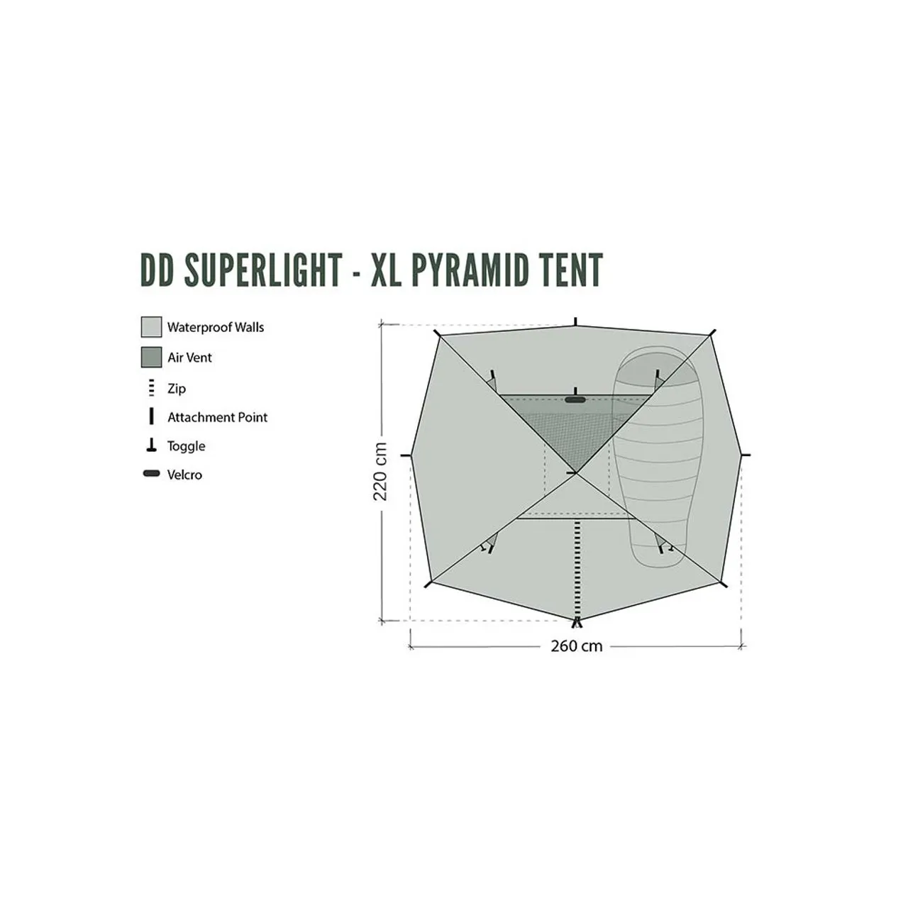 DD Superlight XL Pyramid Tent