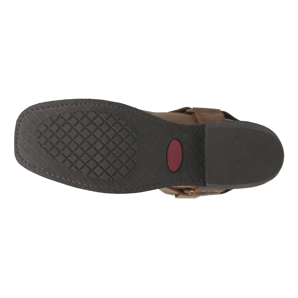 Dean Harness Square Toe Motorcycle Boots