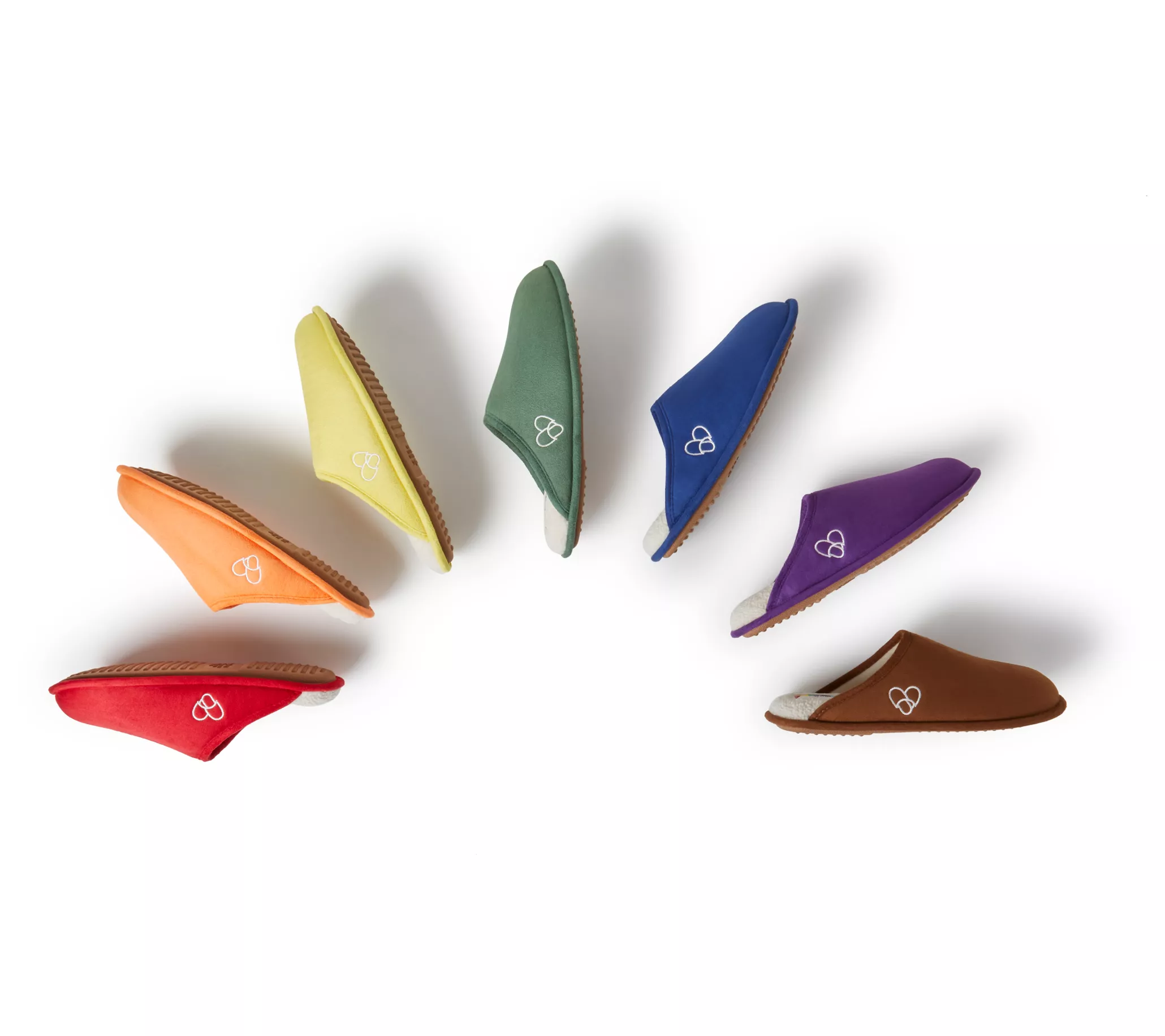 Dearfoams Unisex Pride Scuff Slipper
