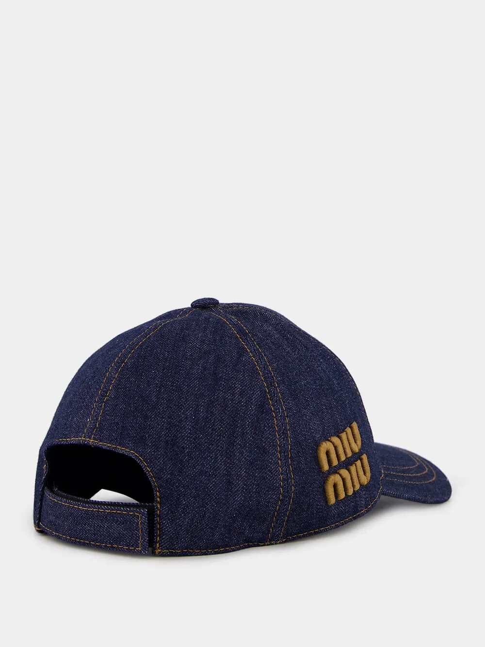 Denim Logo Baseball Cap