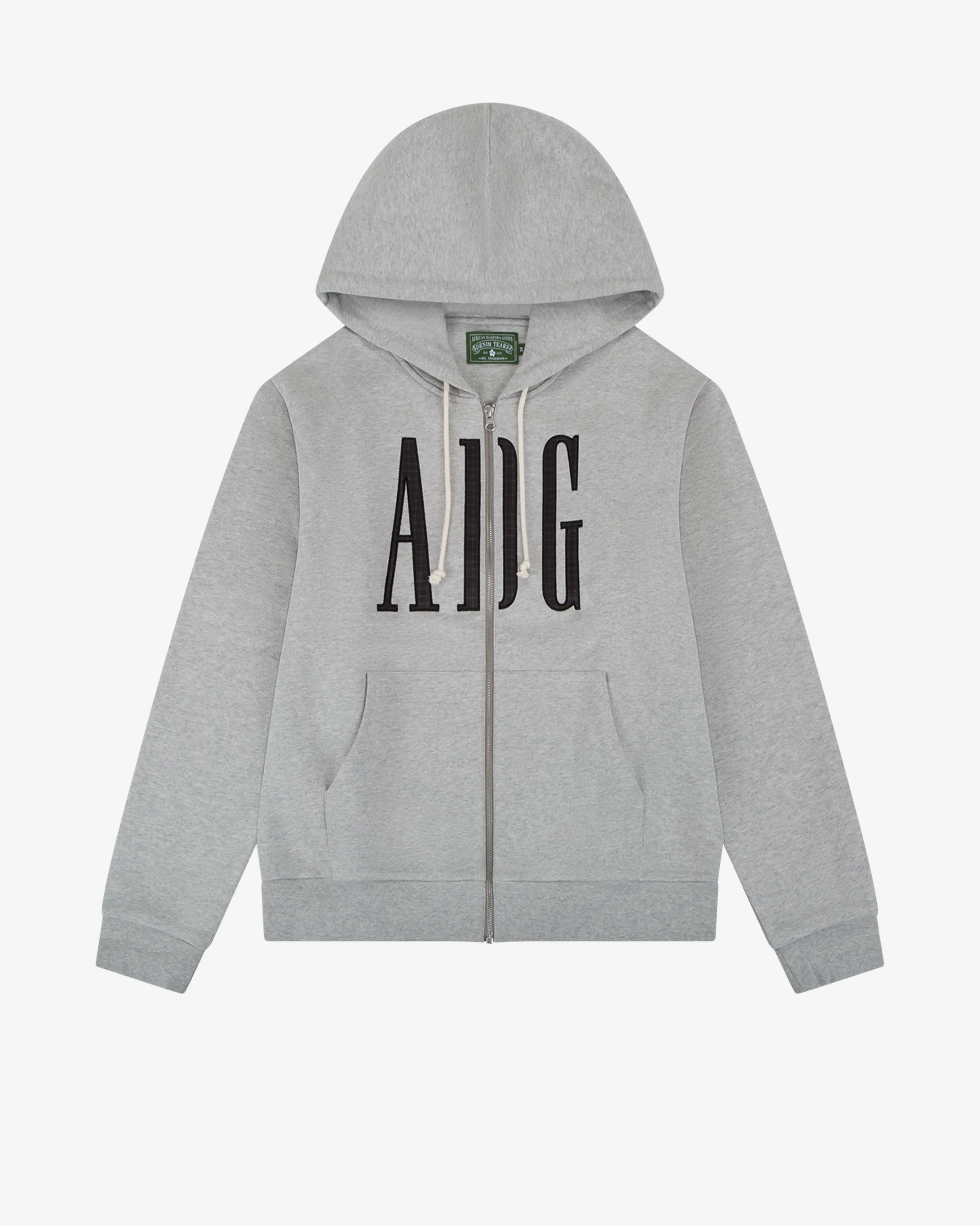 Denim Tears - Men's ADG Inc. Zip Hoodie - (Grey)