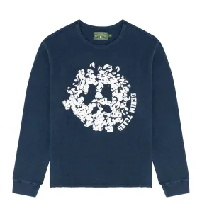 Denim Tears University Navy Thermal L/S