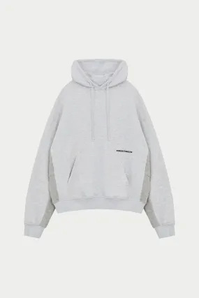 DESIGN DEPARTMENT PANEL HOODIE - GREY MARL