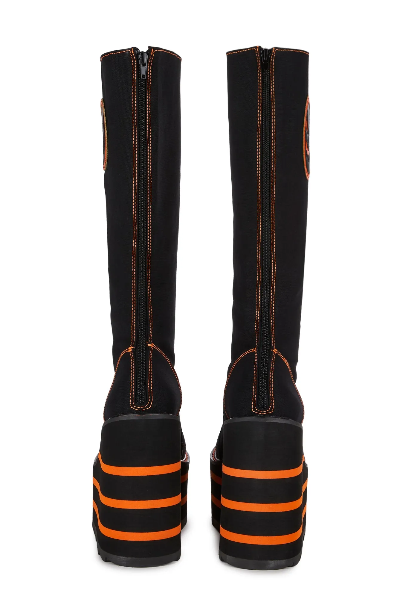 Detention Jack O Lantern Platform Sneakers-