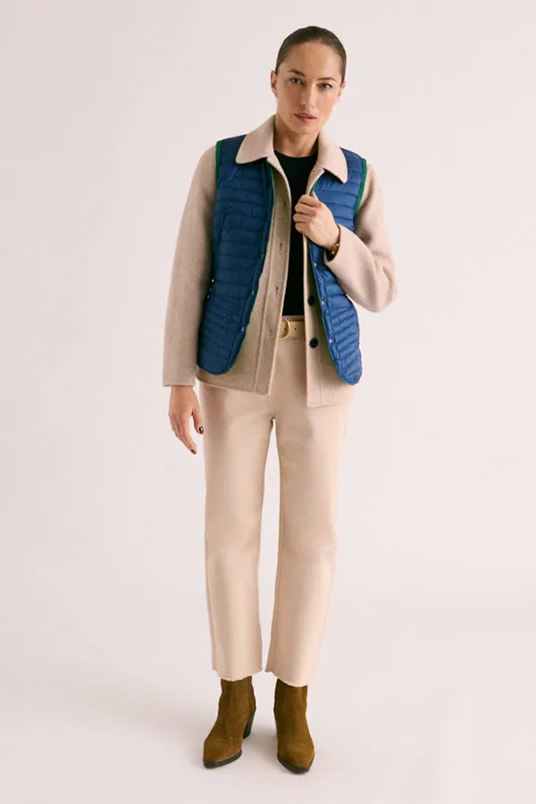 Devernois MELIANA88 REVERSIBLE PUFFER VEST