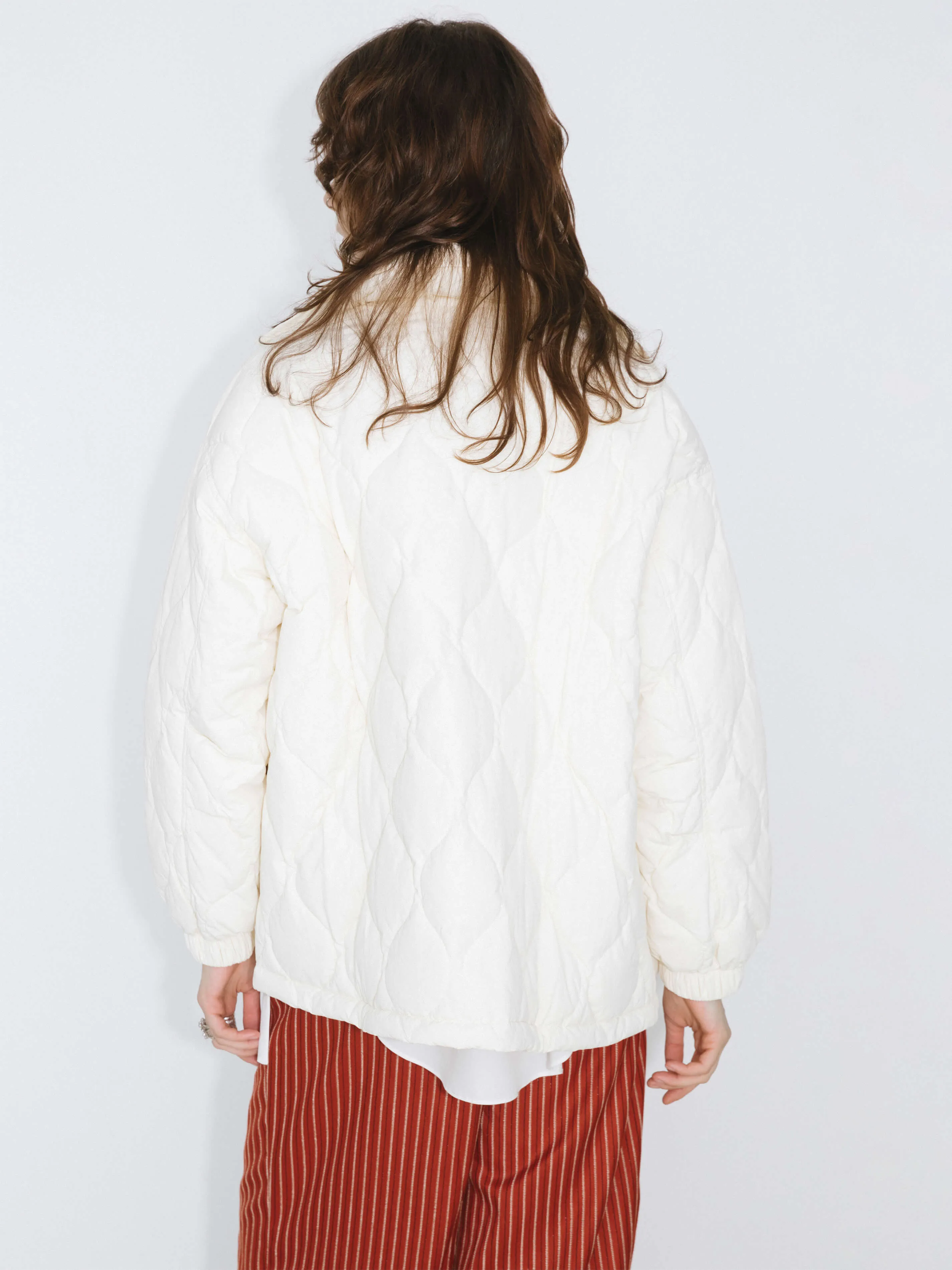 Diamond Padded Short Puffer Jacket