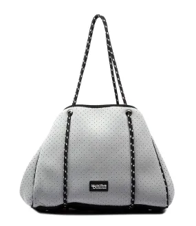 DIANA FERRARI Violet Tote Bag Light Grey Neoprene