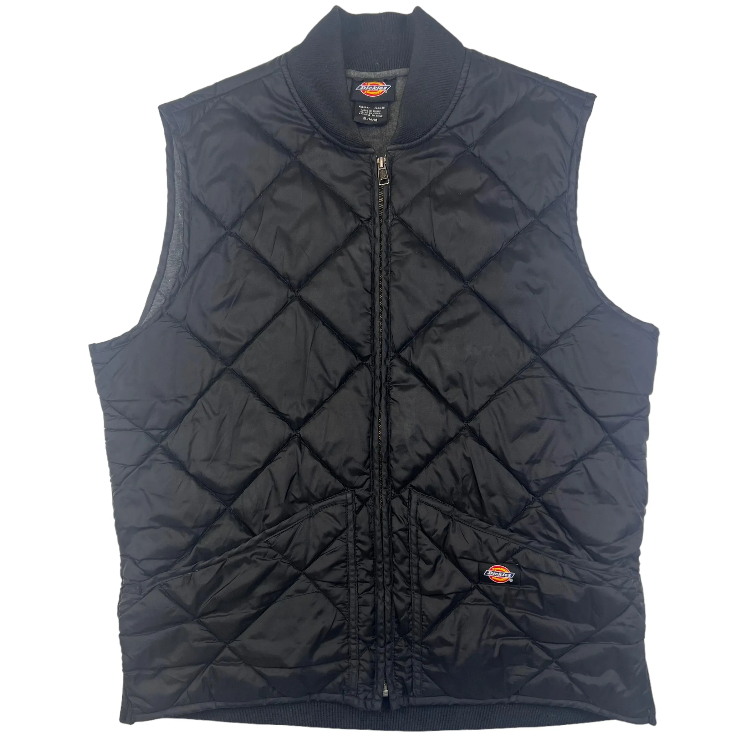 Dickies Black Quilted Gilet Puffer