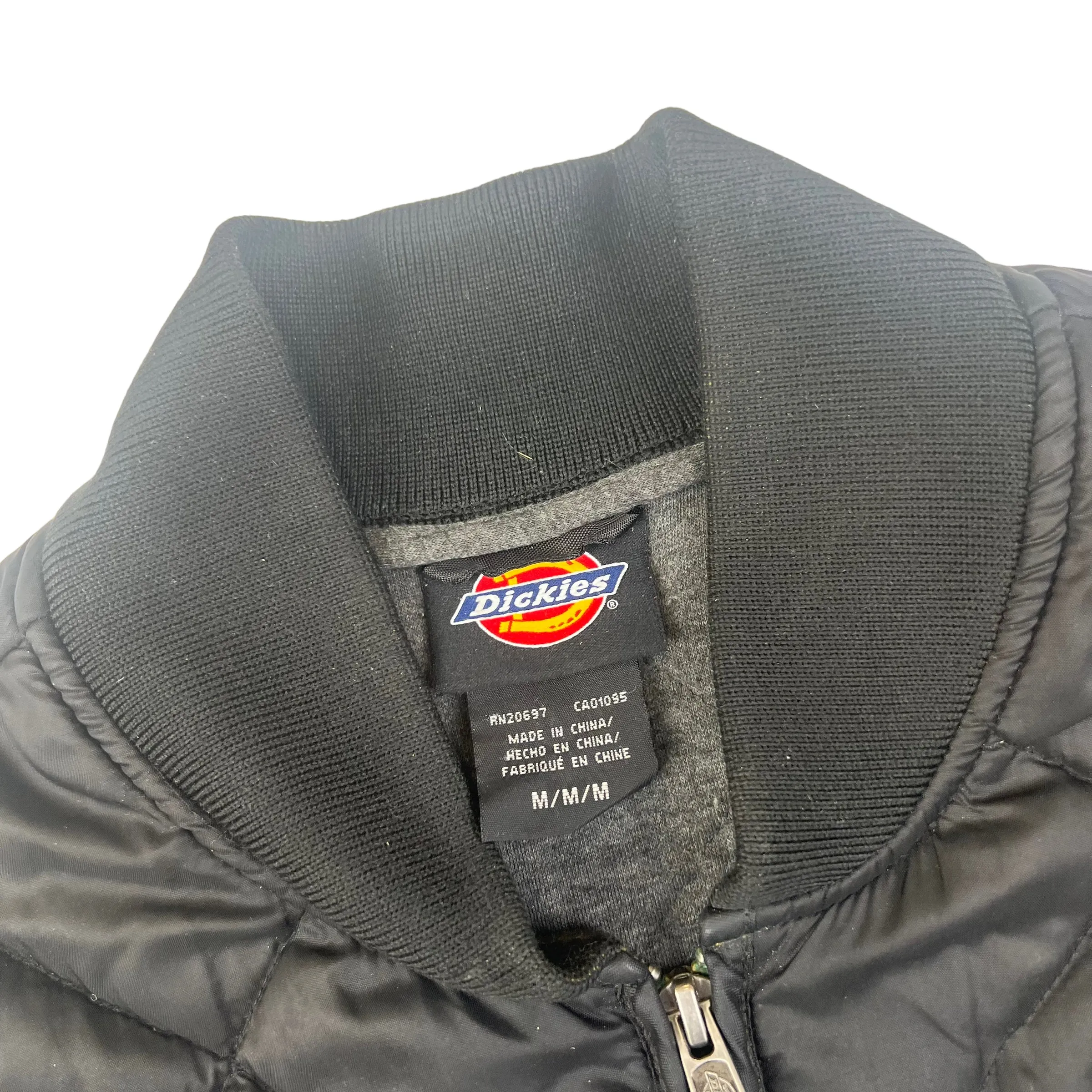 Dickies Black Quilted Gilet Puffer