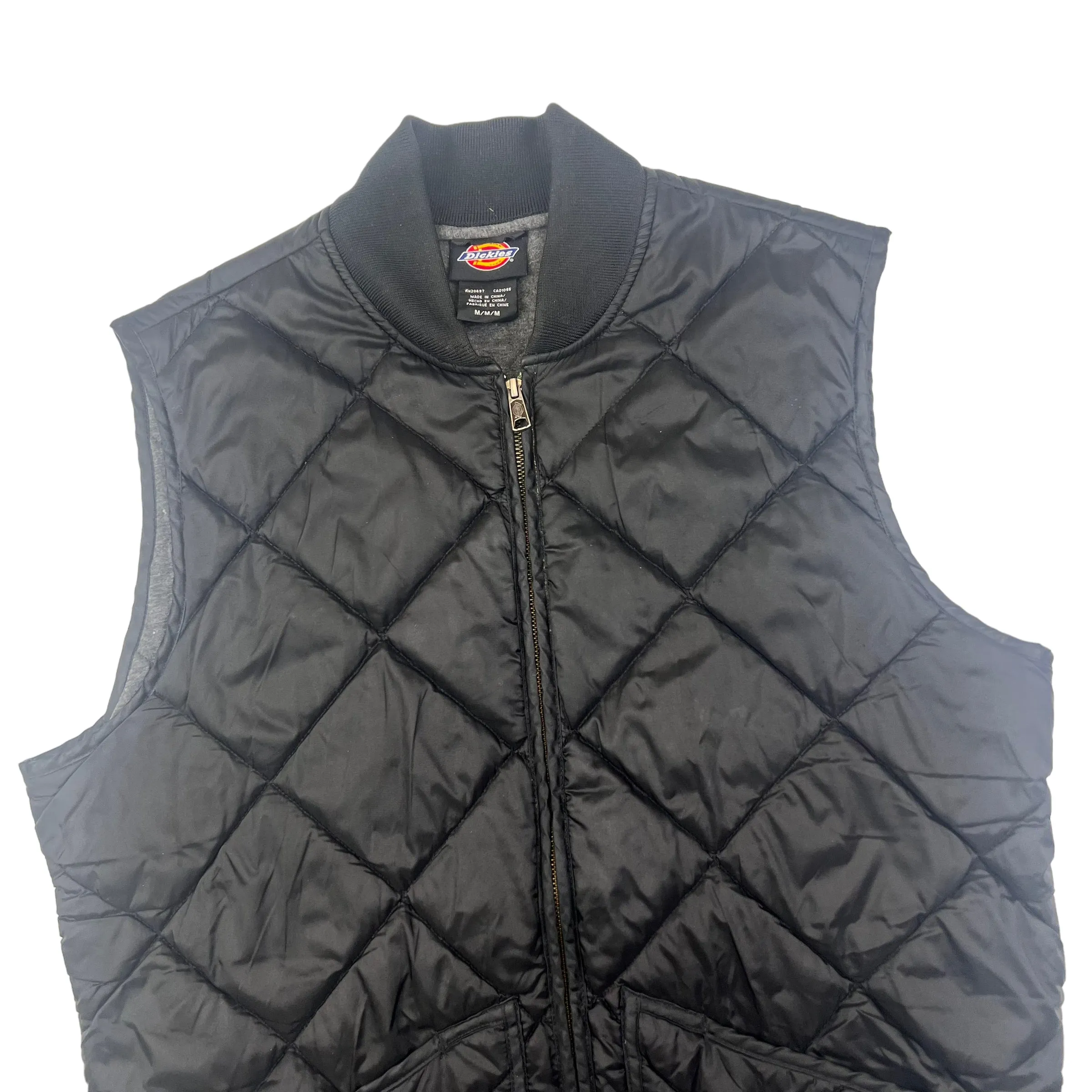 Dickies Black Quilted Gilet Puffer