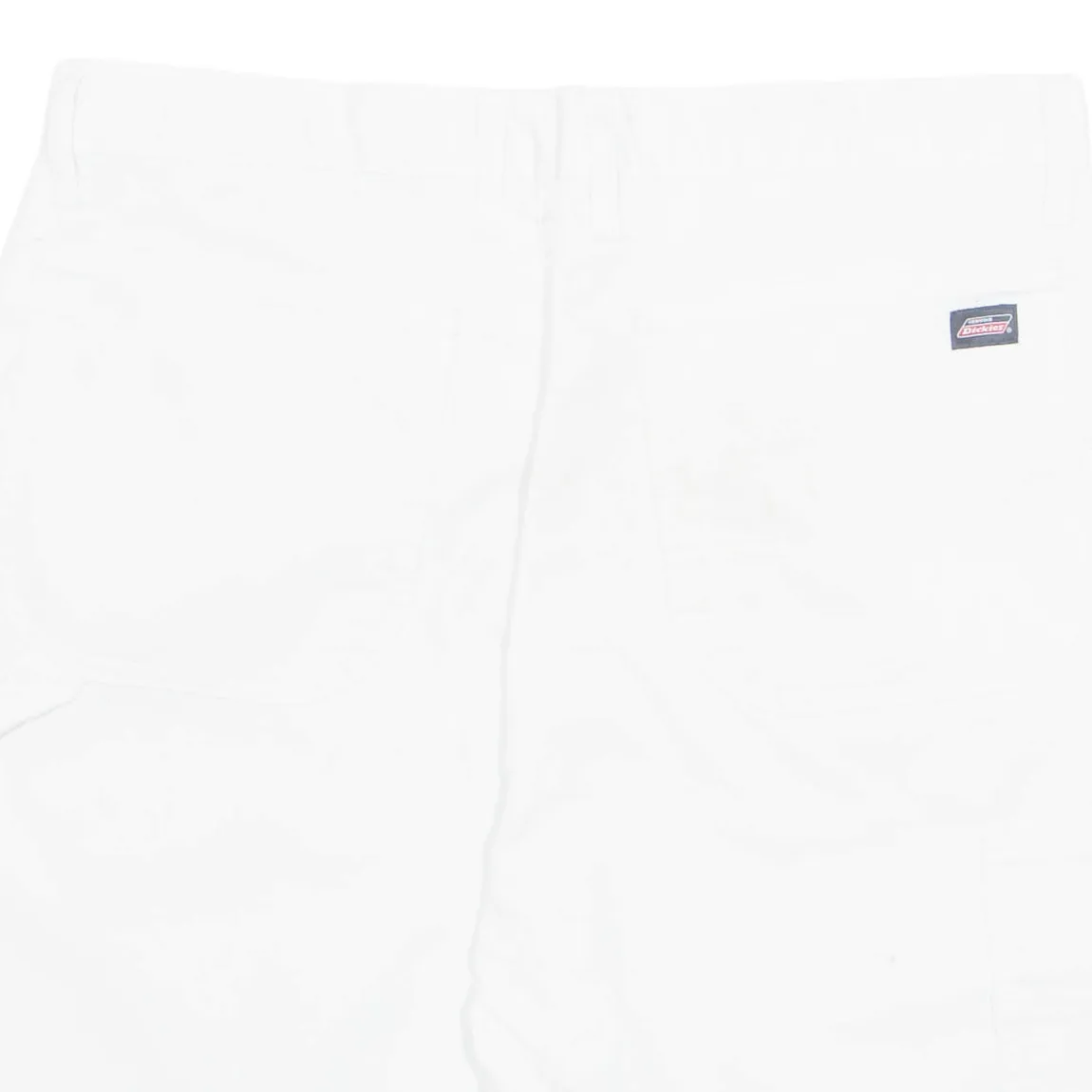 DICKIES Cargo Womens Workwear Shorts White M W34