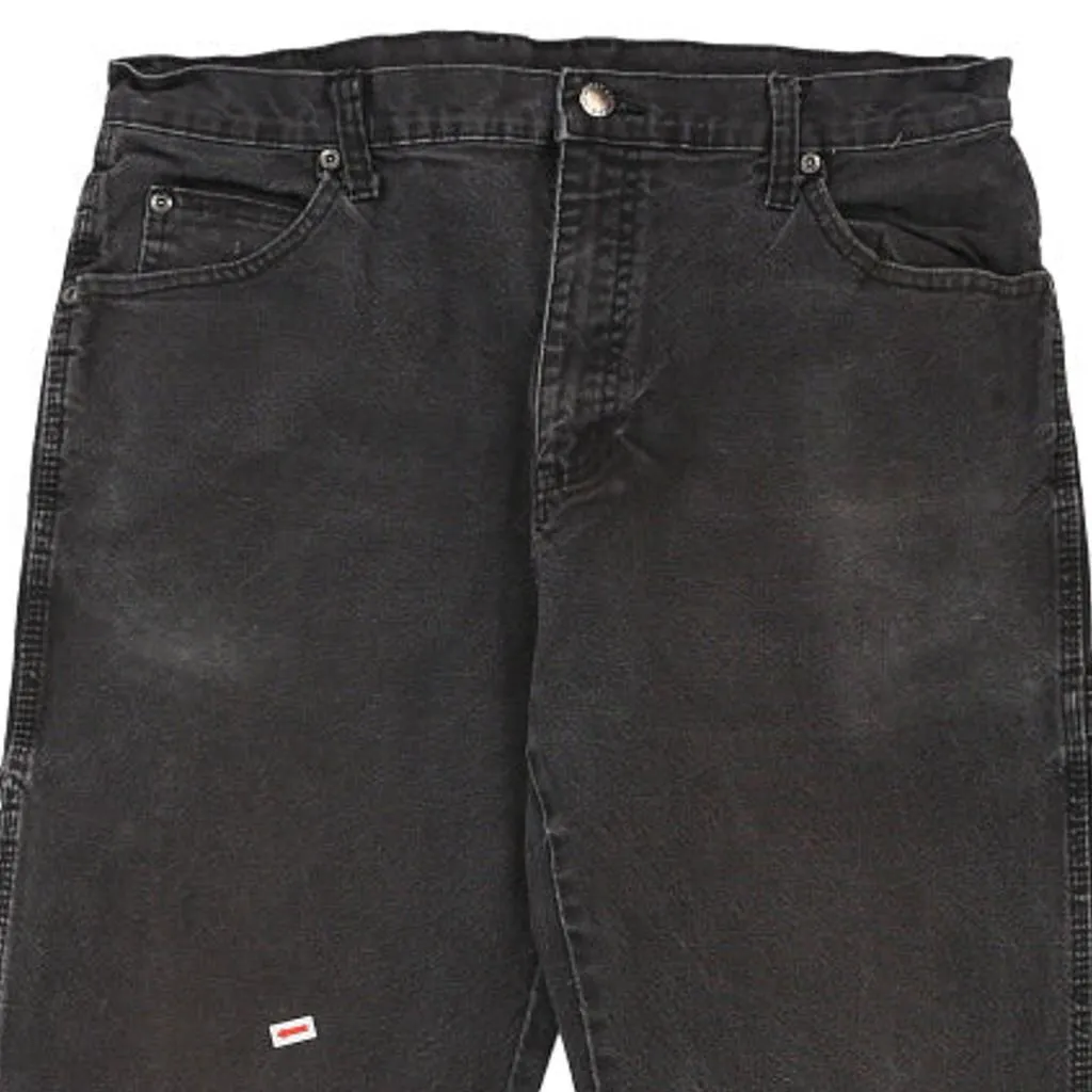 Dickies Carpenter Trousers - 32W 32L Black Cotton
