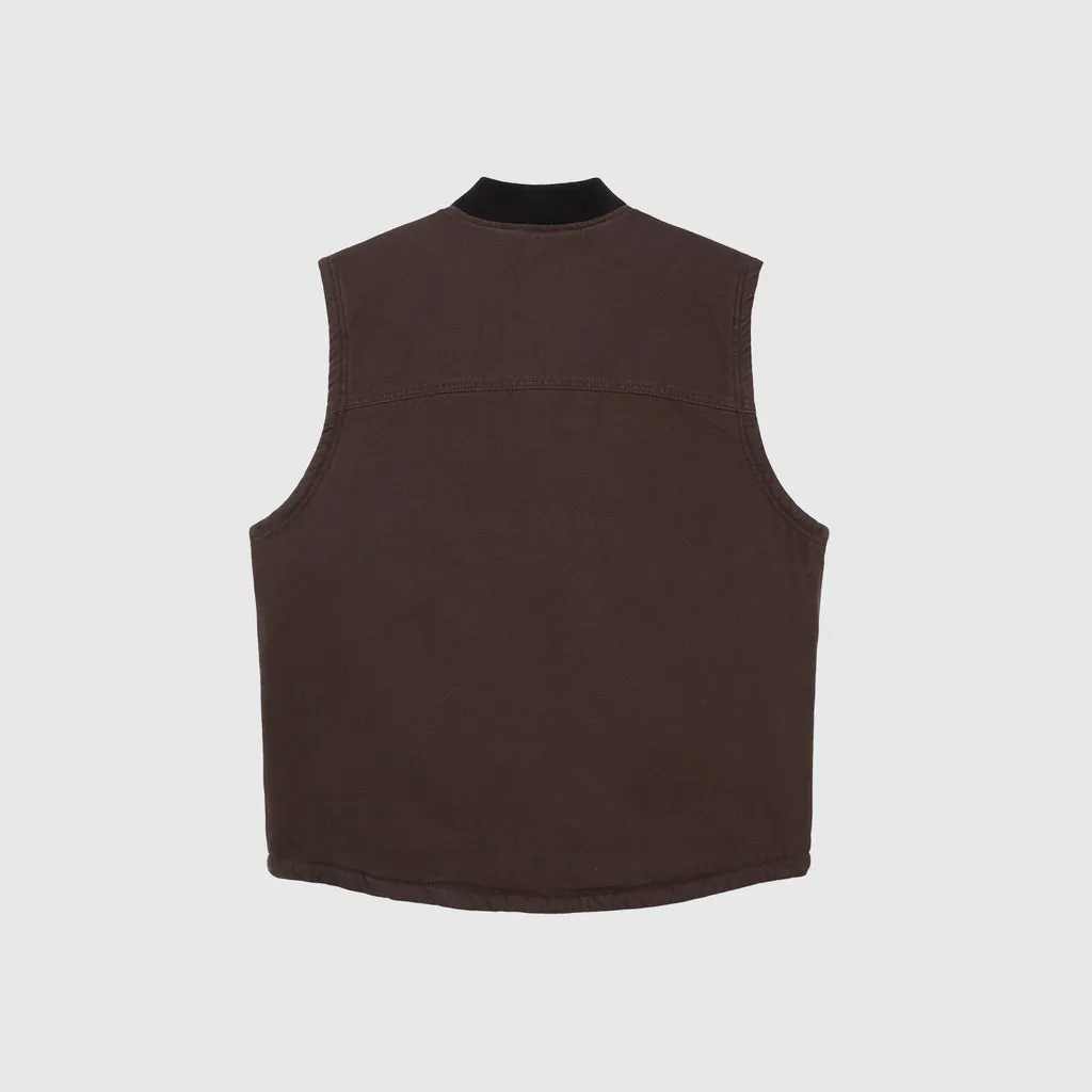 Dickies Duck Canvas Vest - Dark Brown