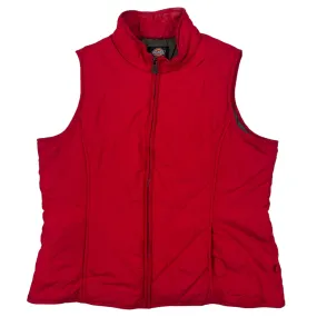 Dickies Red Insulated Puffer Gilet