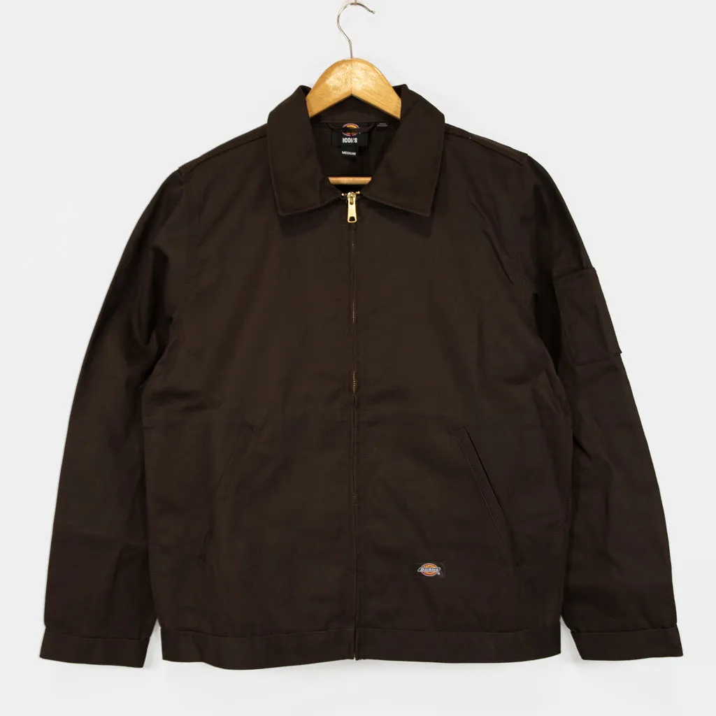 Dickies - Unlined Eisenhower Jacket - Dark Brown