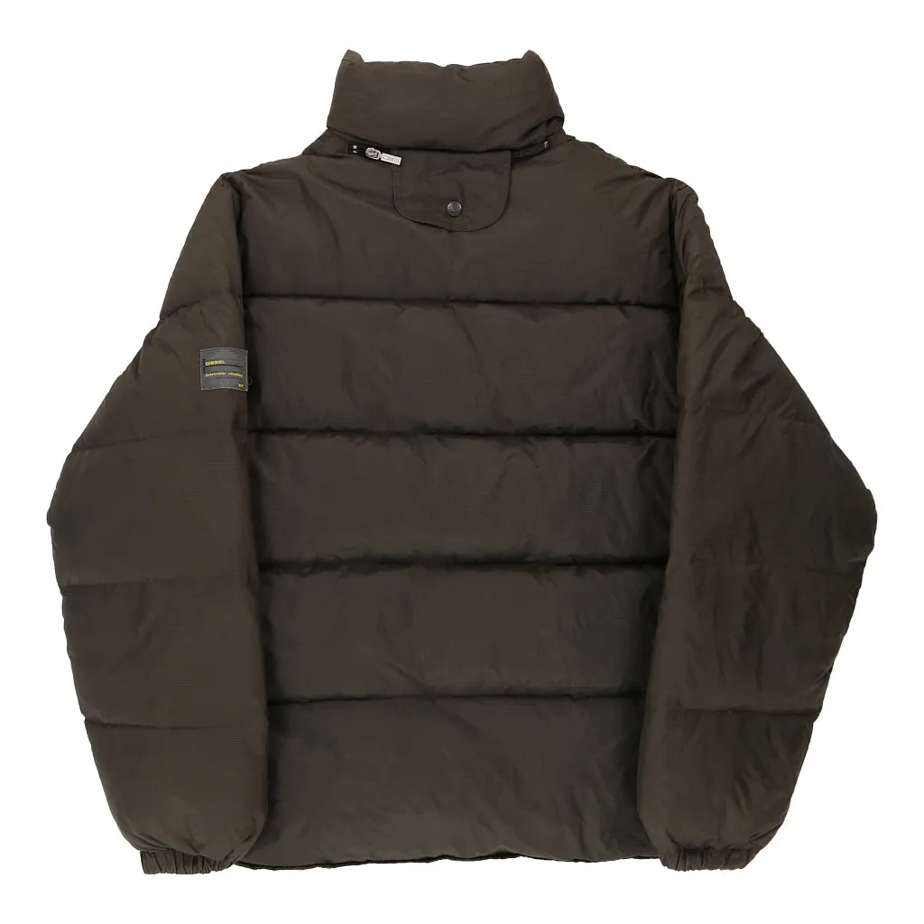 Diesel Puffer - Large Brown Down