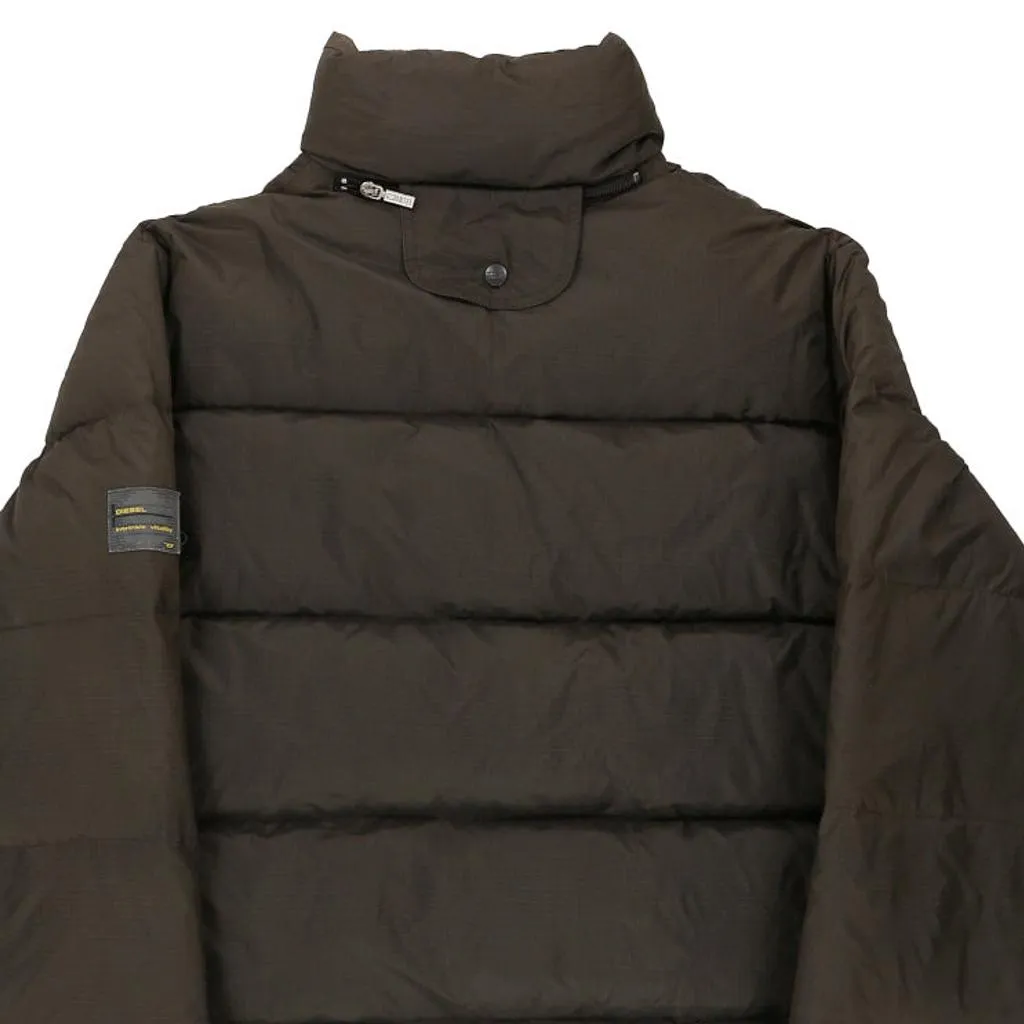 Diesel Puffer - Large Brown Down