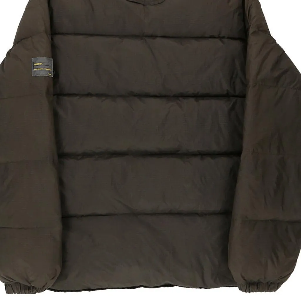 Diesel Puffer - Large Brown Down