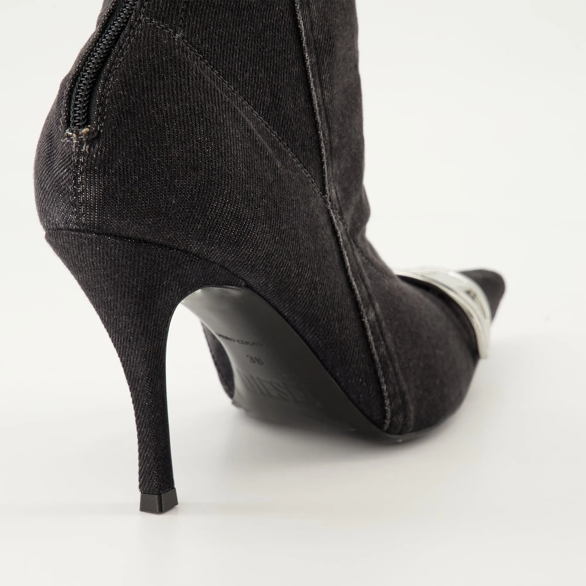Diesel Venus Denim Ankle Boots