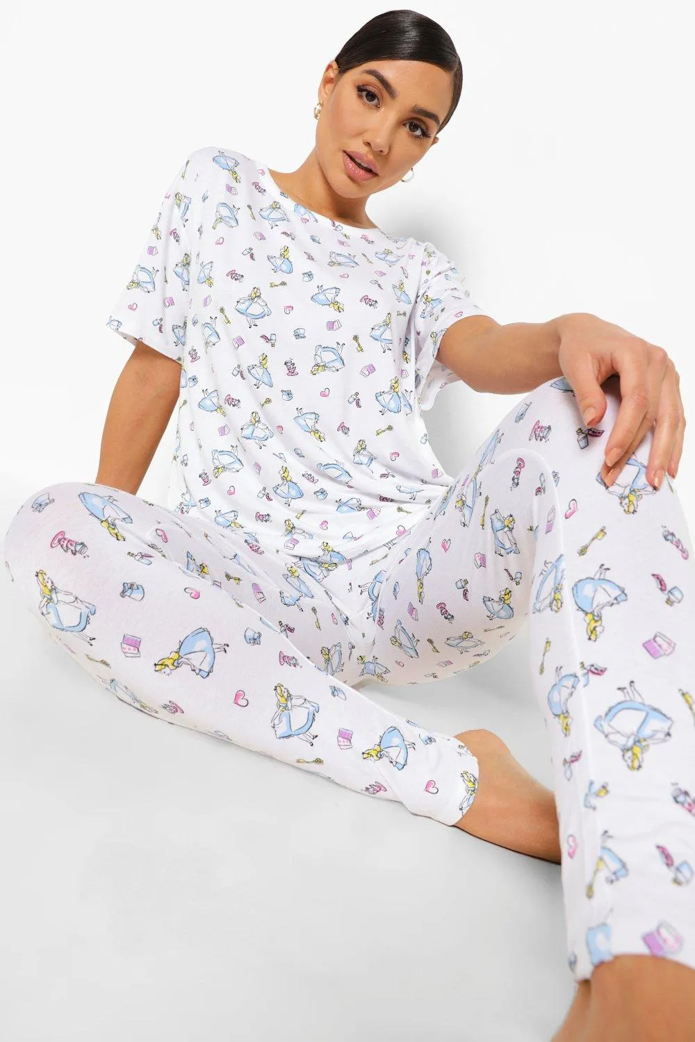 Disney Alice In Wonderland Pajama Leggings