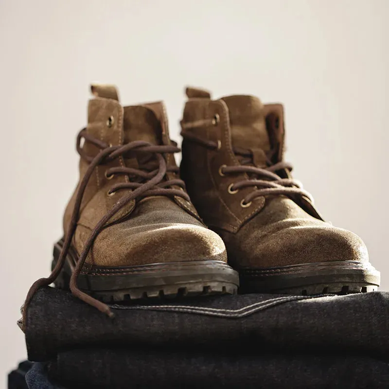 Dobong Suede Lace-up Boots