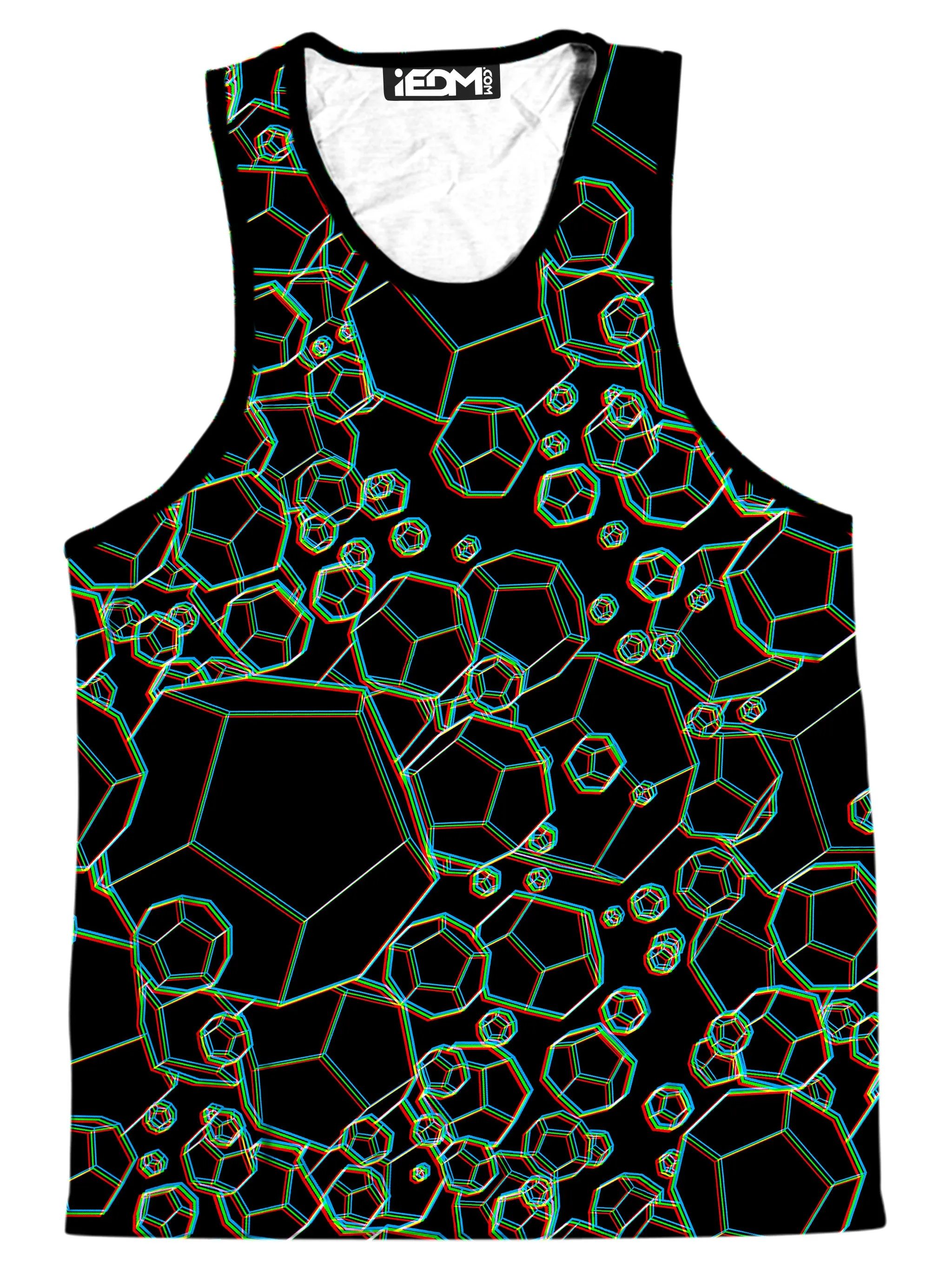 Dodecahedron Madness Glitch Men's Tank