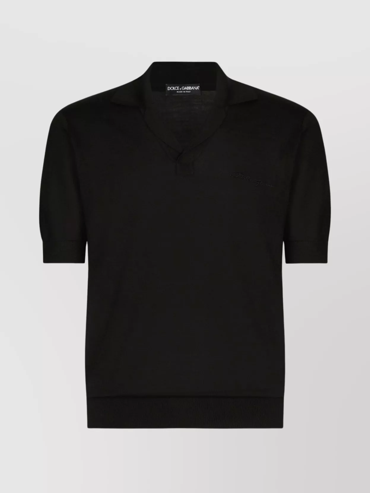 Dolce&​Gabbana   Polo shirt in silk