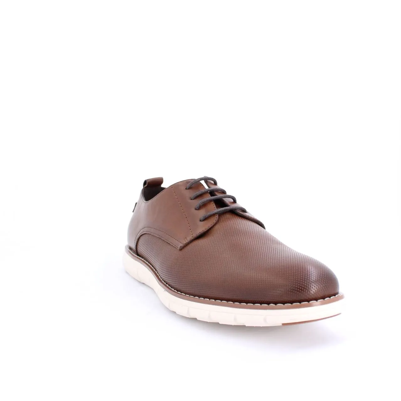 DONNELLYS MENS LACEUP OXFORDS-BROWN