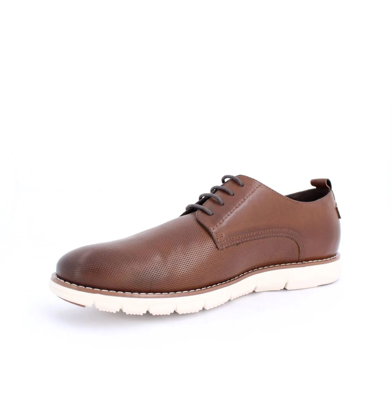 DONNELLYS MENS LACEUP OXFORDS-BROWN