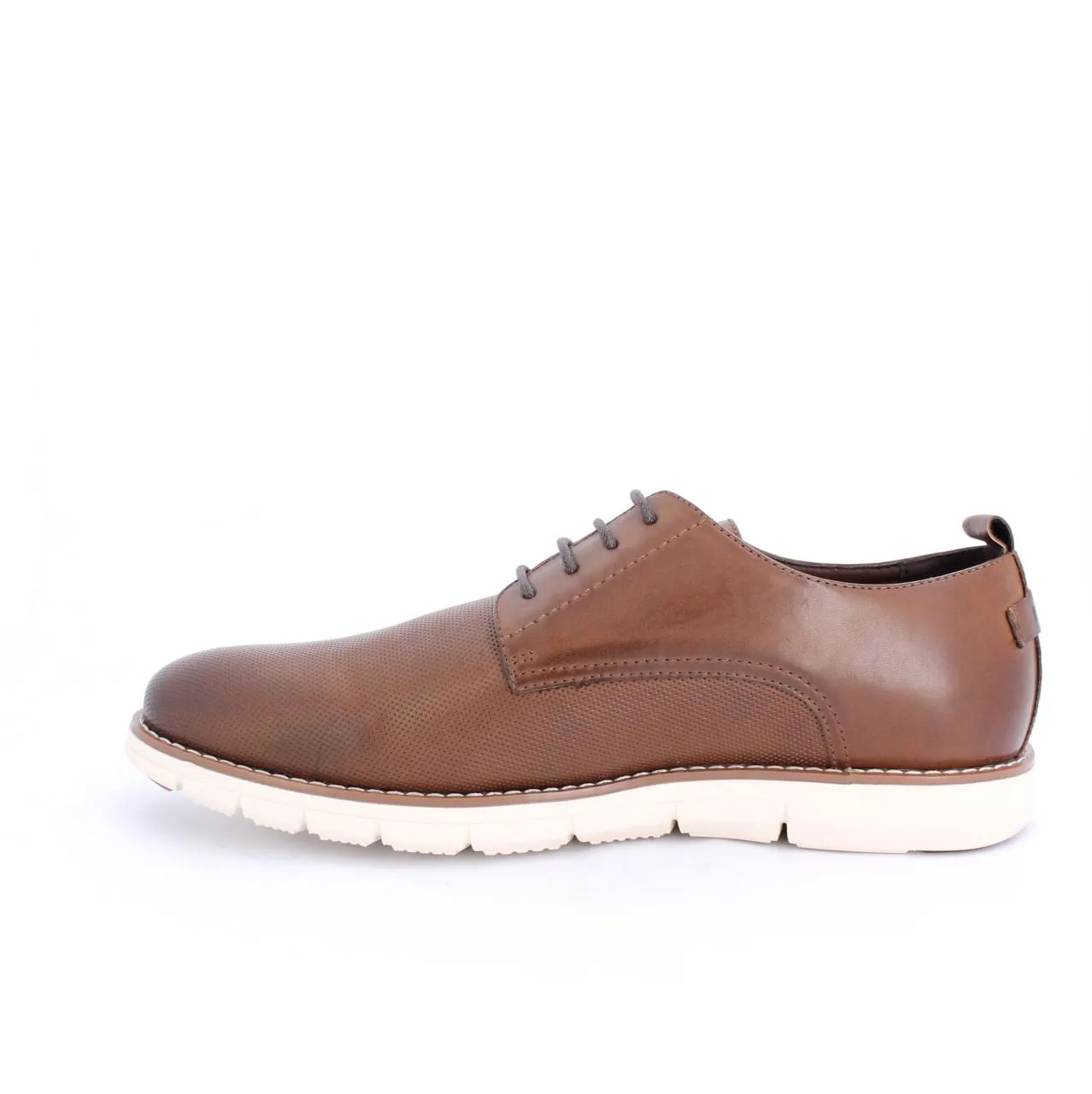 DONNELLYS MENS LACEUP OXFORDS-BROWN