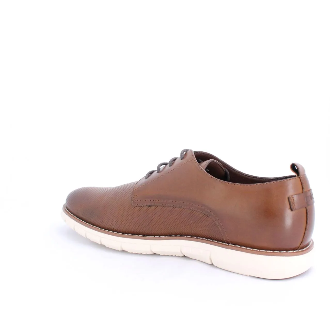 DONNELLYS MENS LACEUP OXFORDS-BROWN