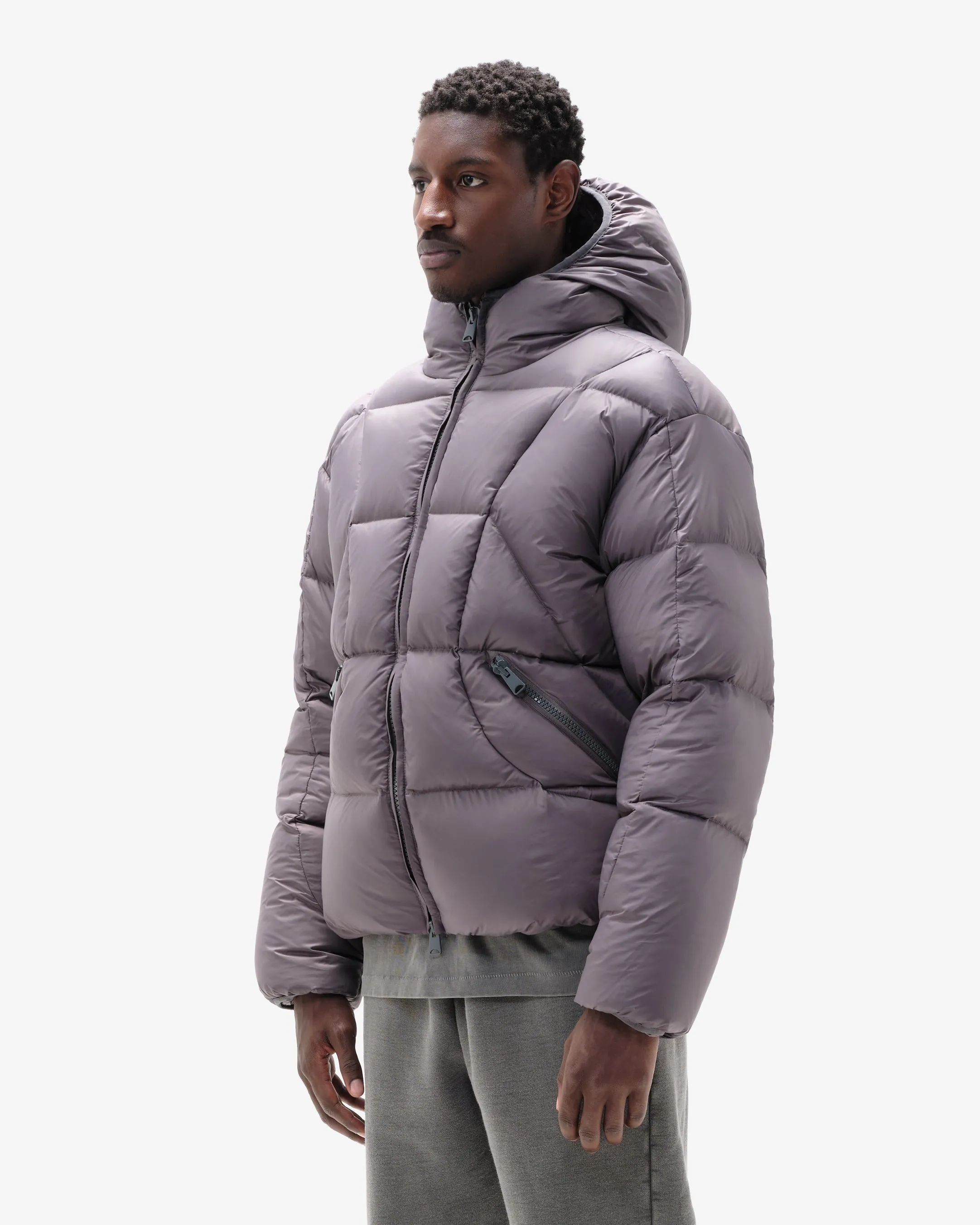 DOWN PUFFER - GREY