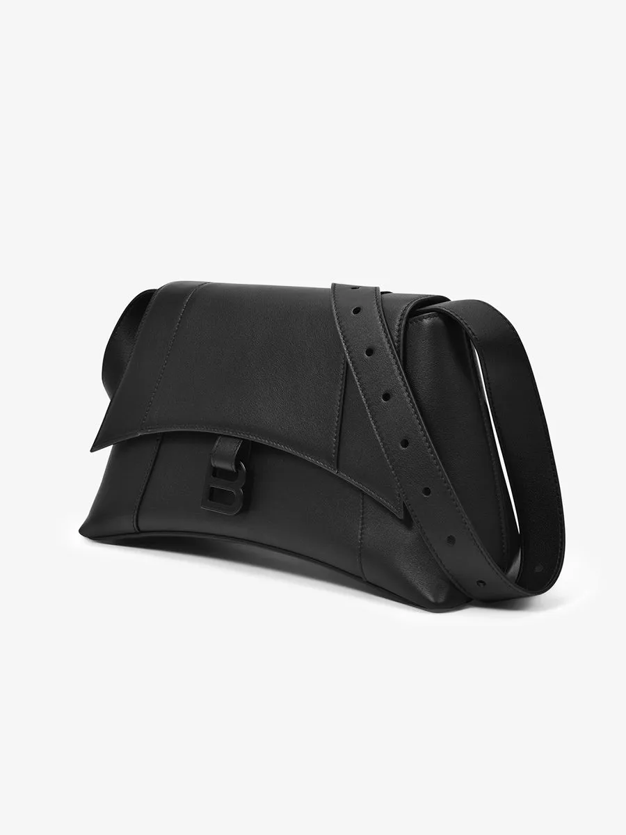 Downtown Small Shoulder Bag in Black