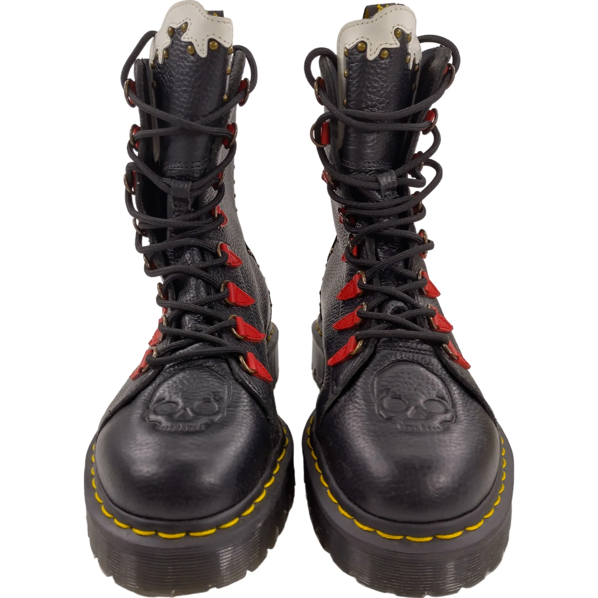 Dr. Martens 1490 Black Floral Nyberg Boots