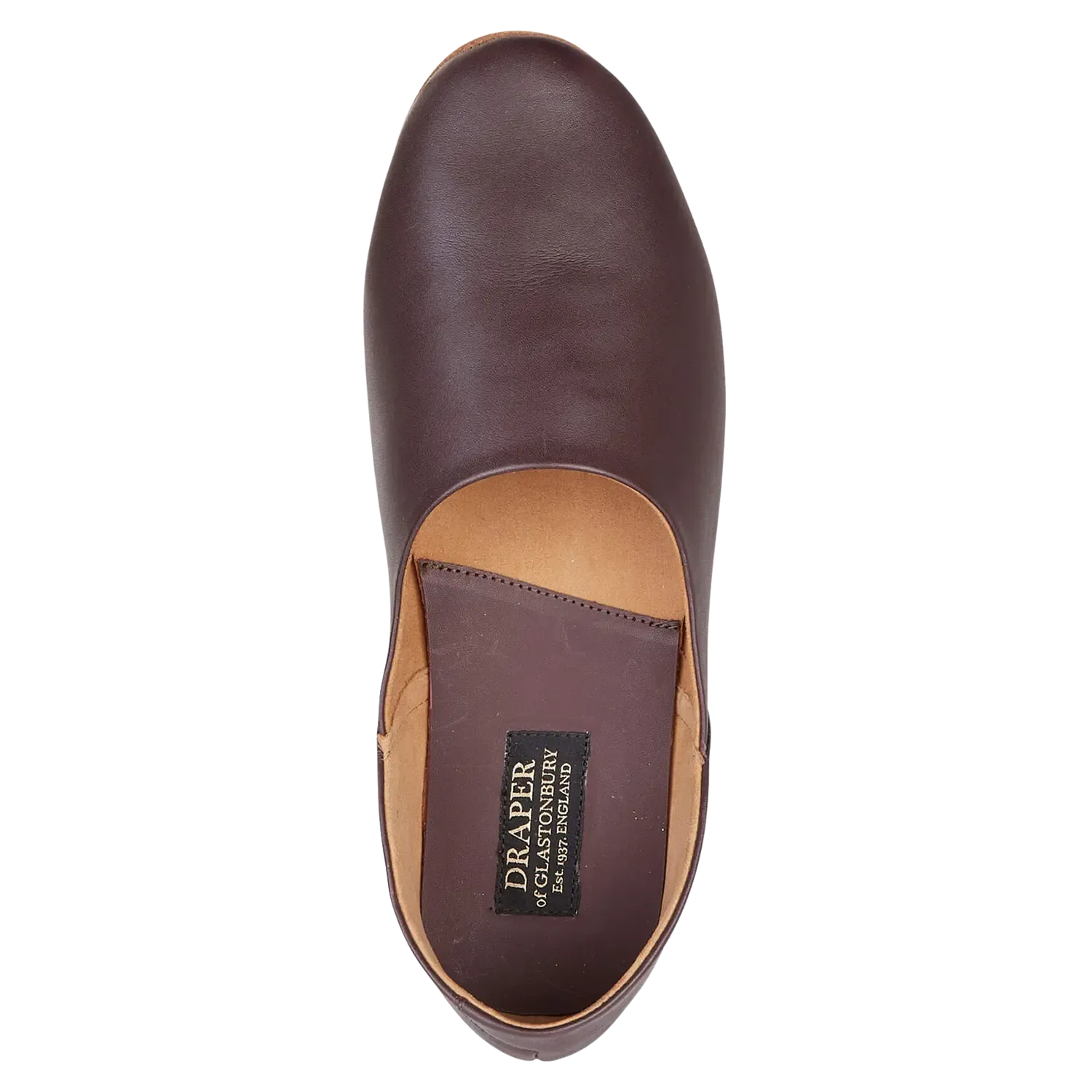 Draper of Glastonbury Charles All Leather Slippers