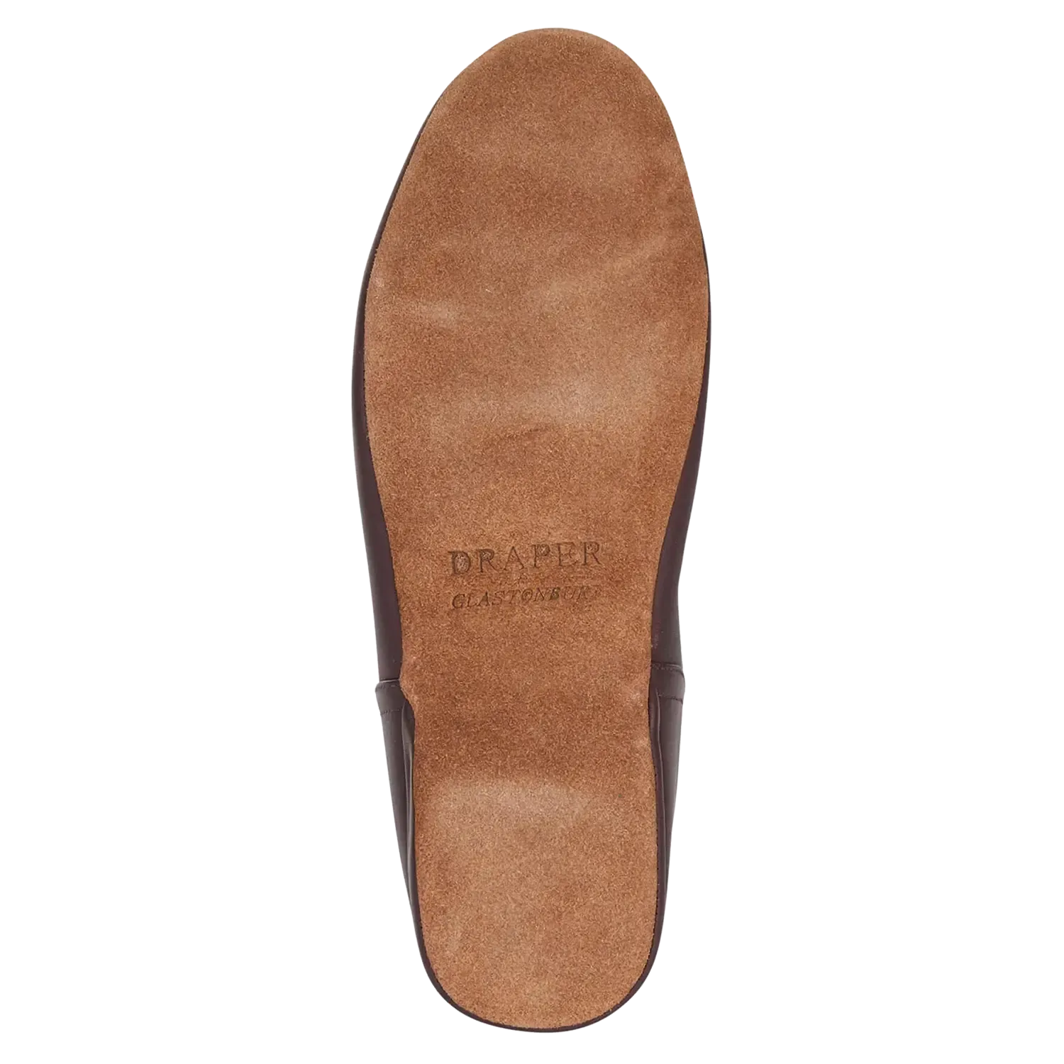 Draper of Glastonbury Charles All Leather Slippers