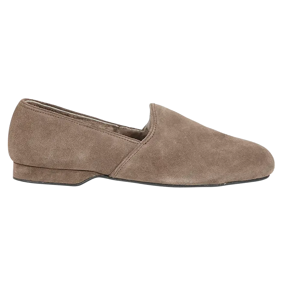 Draper of Glastonbury Greg Suede Sheepskin Slippers