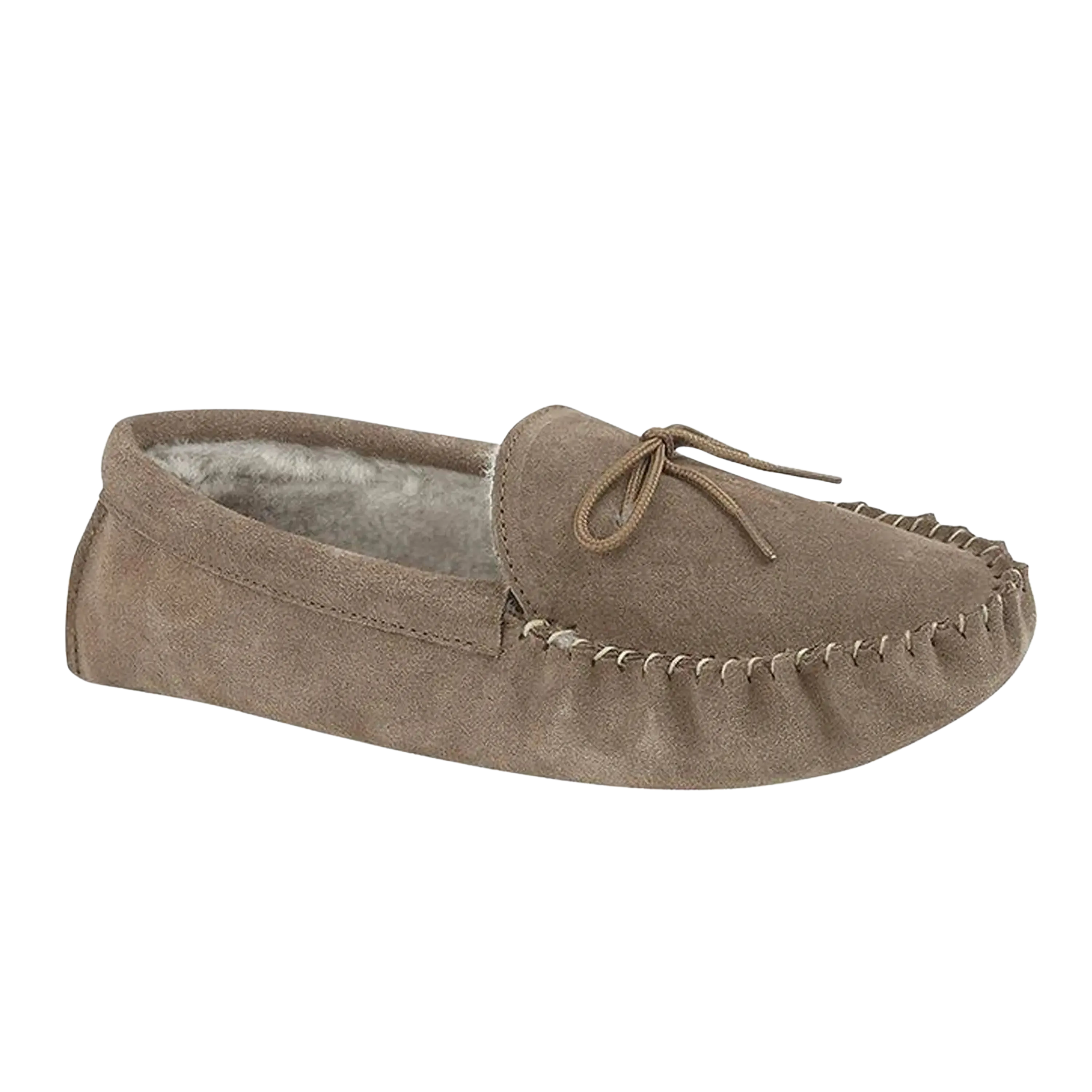 Draper of Glastonbury Maine Slippers in Tan