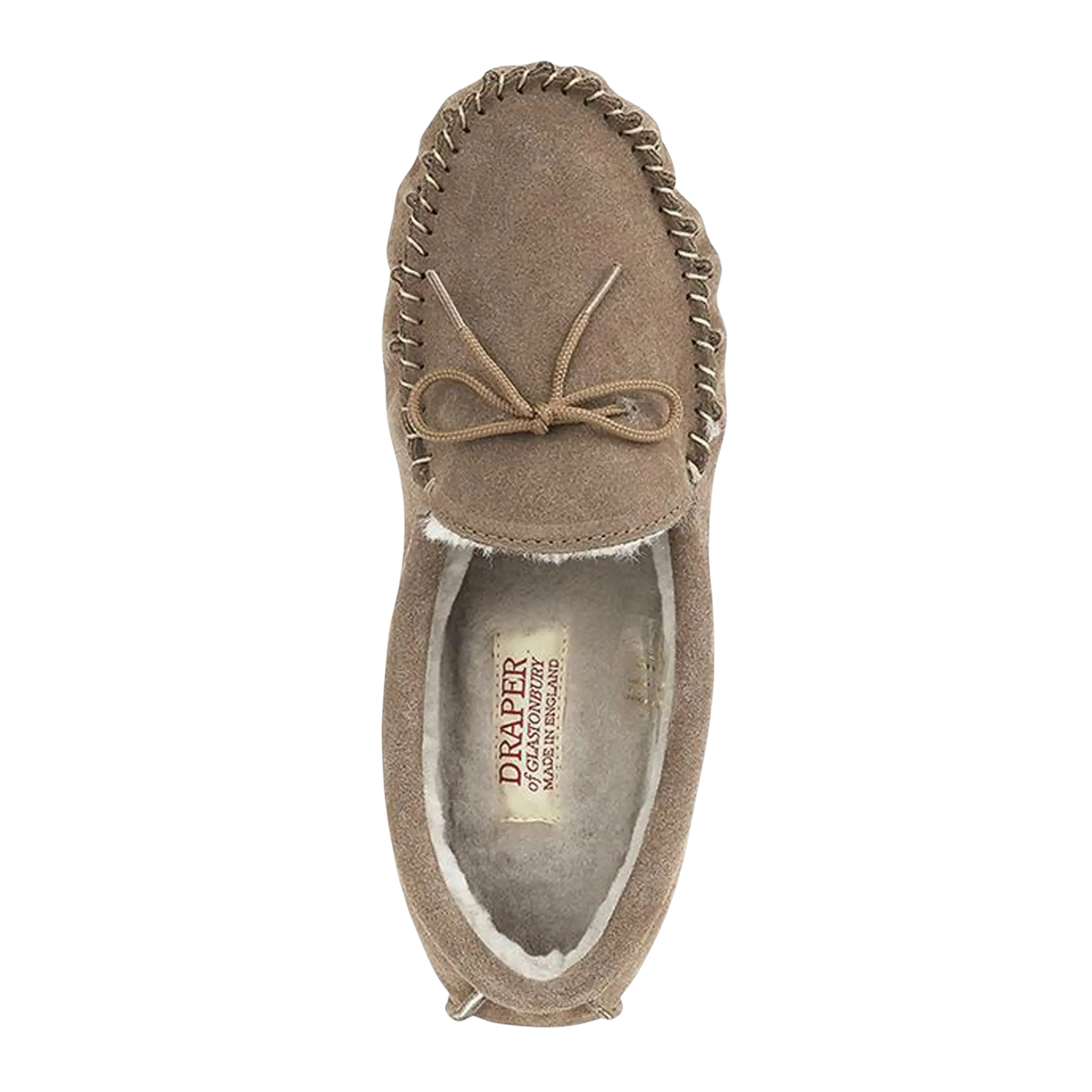 Draper of Glastonbury Maine Slippers in Tan