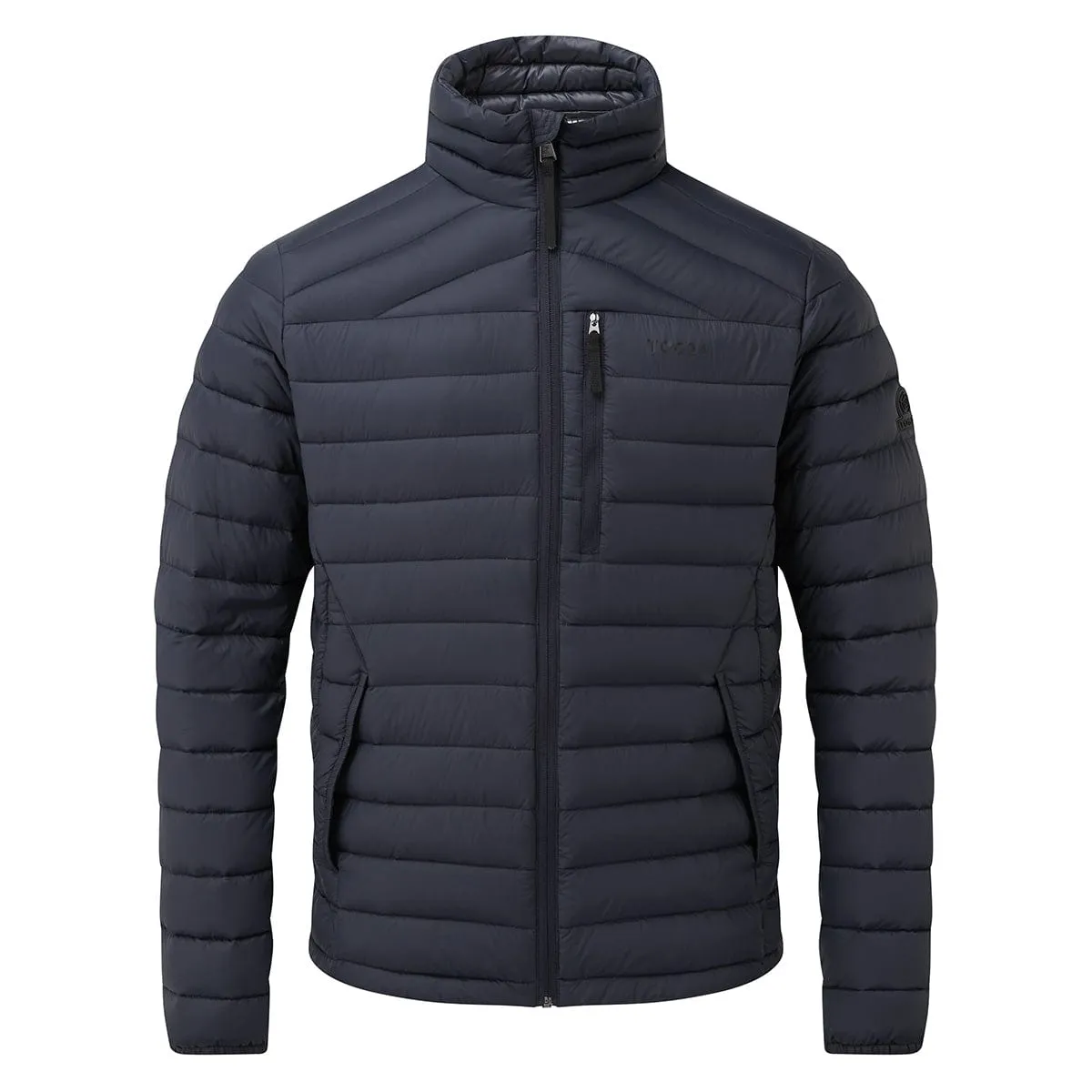 Drax Mens Funnel Down Jacket - Navy