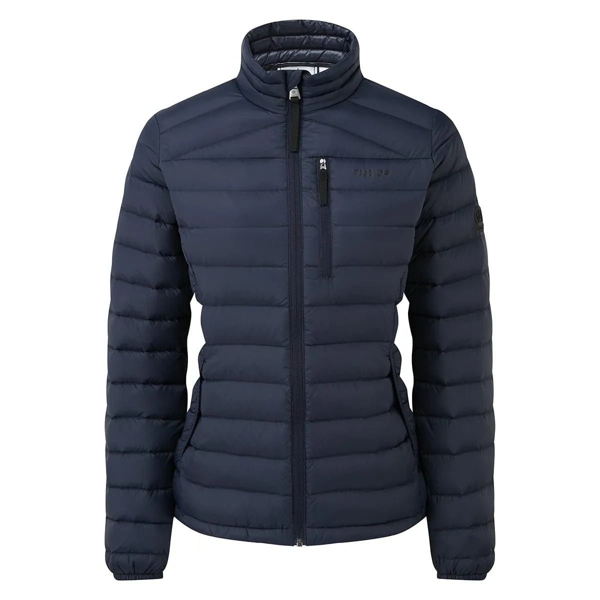 Drax Womens Funnel Down Jacket - Navy