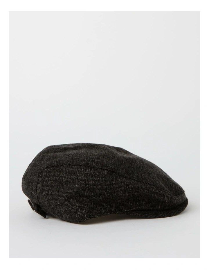Driving Cap in Charcoal