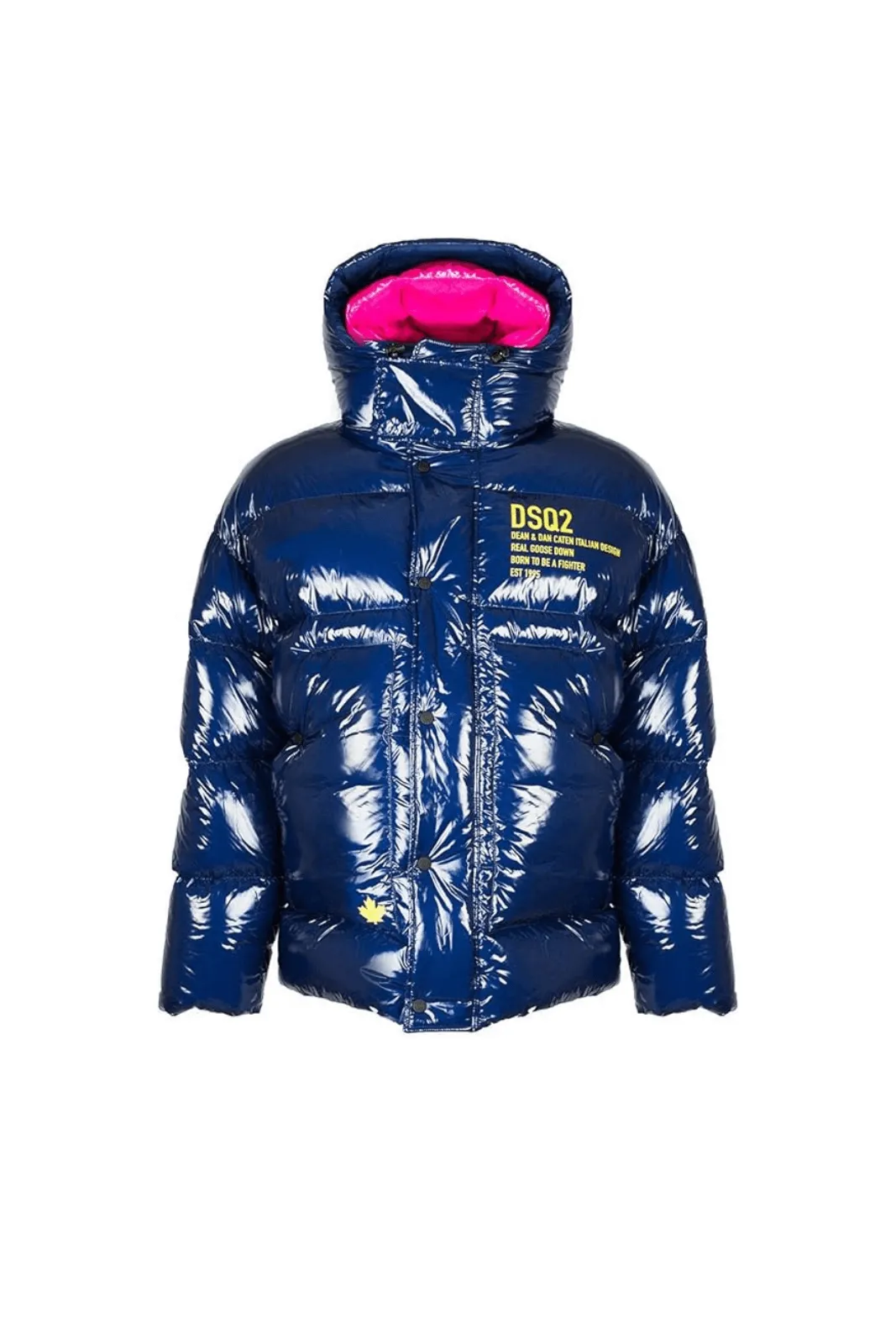 Dsquared2 Men Goose Down Jacket Blue