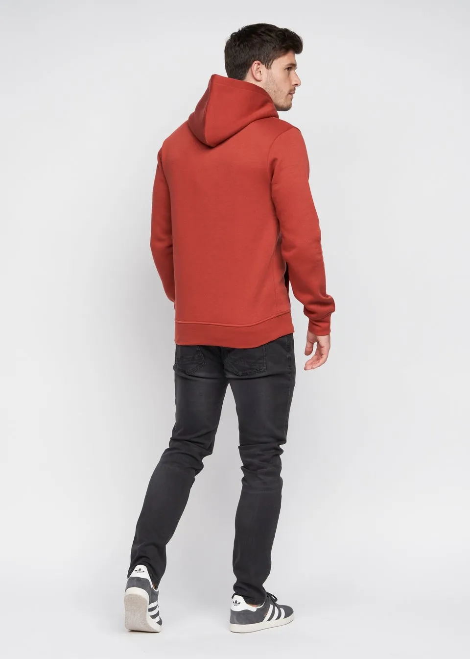 Duck & Cover Red Icarusa Hoodie
