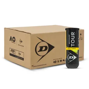 DUNLOP Tour Brilliance Tennis Balls (24 Cans)