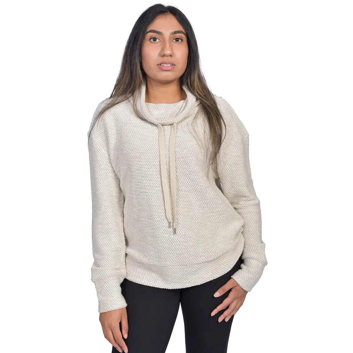 Ebb & Flow Women's Cowl Neck Pullover