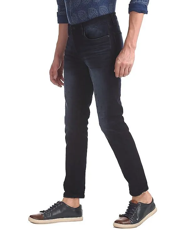 Ed Hardy Super Slim Fit Dark Washed Jeans