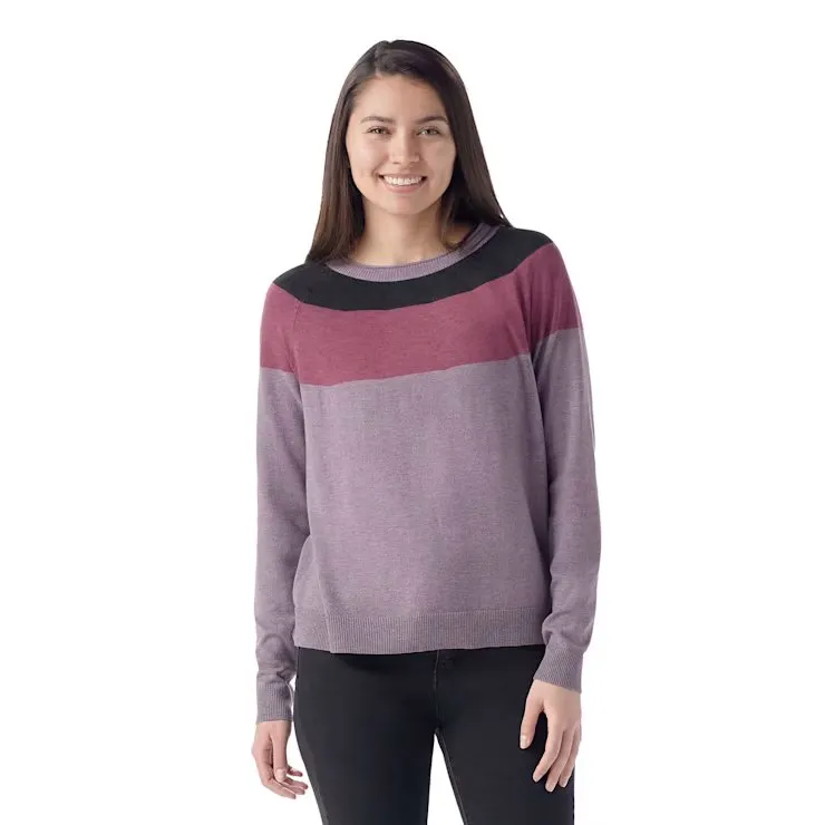 Edgewood Colorblock Crew Sweater (Women's)