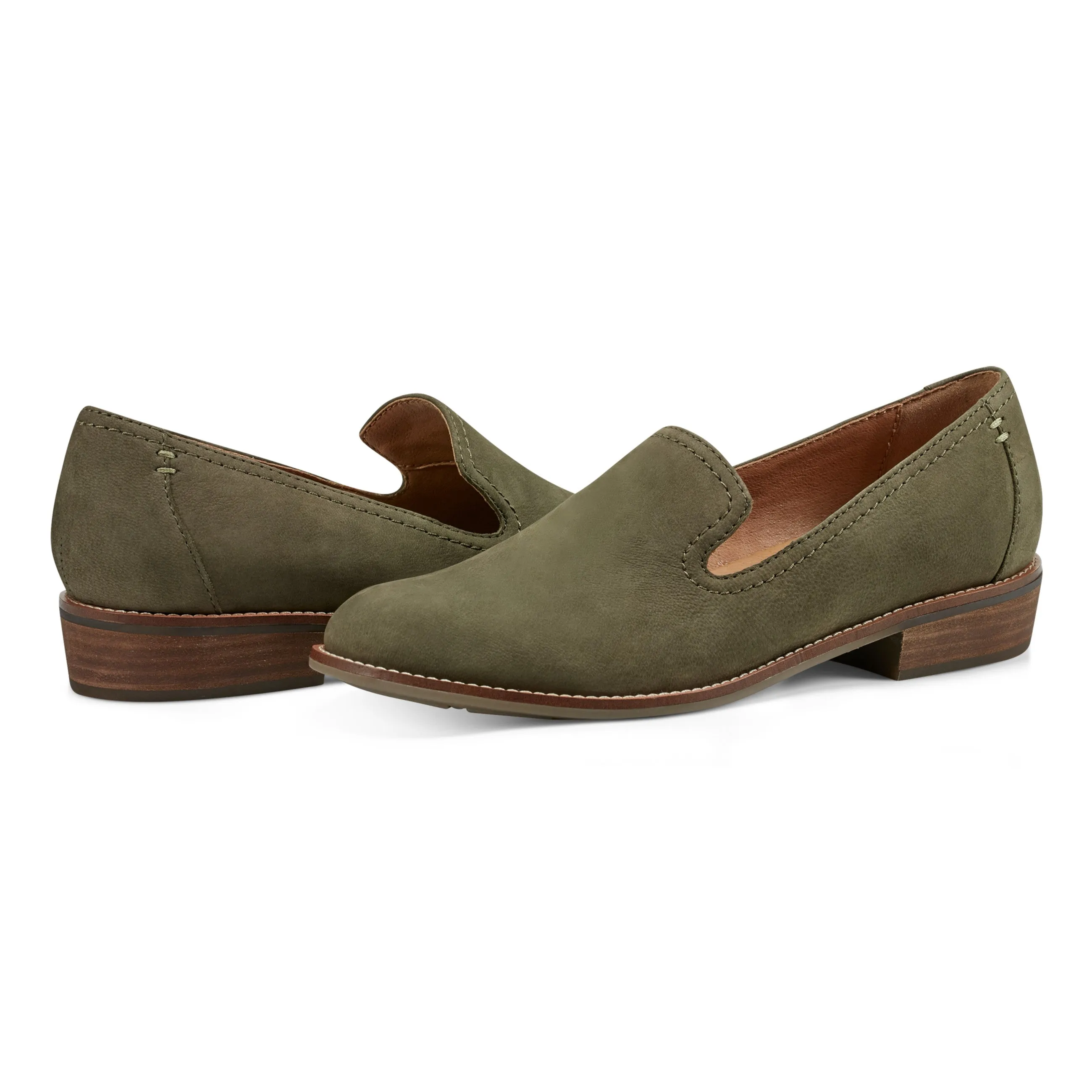 Edna Round Toe Casual Slip-on Flat Loafers