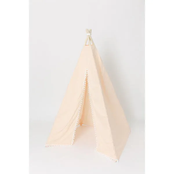 E&E Maddie Play Tent, Peach/White